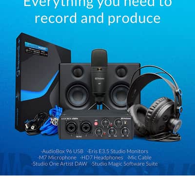 PreSonus AudioBox Studio Ultimate Bundle 25-Year Anniversary Edition: Deluxe Hardware/Software Recording Collection image 2
