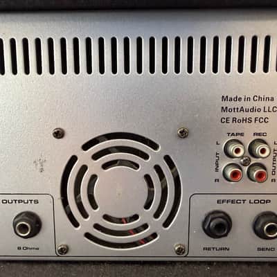 Guardian Audio B8MP3 8-Channel Powered PA Mixer Head w/ USB MP3 Player & Effects image 7