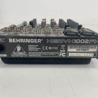 Behringer Xenyx 1002FX Mixer – Flight Case + Footswitch image 5