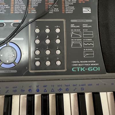 Casio CTK-601 Synthesizer MIDI Keyboard Controller w/ stand & power cable Local Pickup Item image 5