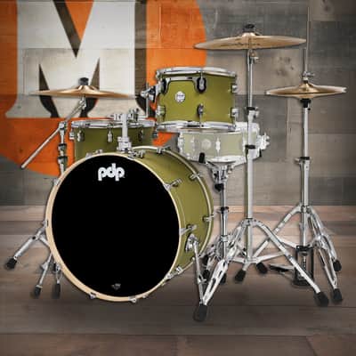 PDP Concept Maple - Satin Olive, Chrome Hardware Rock (PDCM24RKSO) image 1