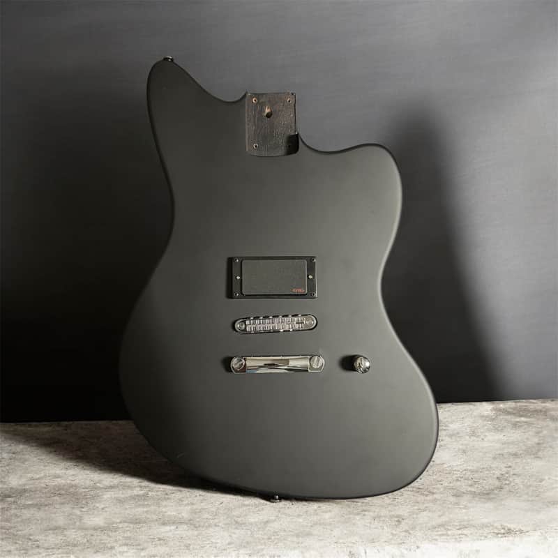 Tone Bakery Jazzbird M Loaded Body with EMG Pickup - Satin Black image 1