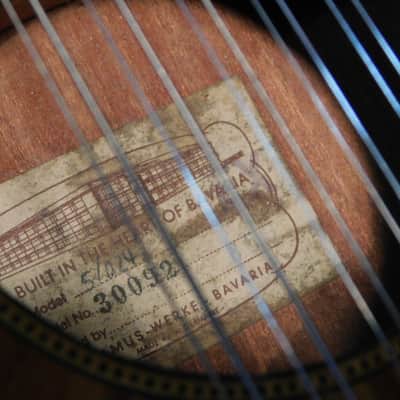 rare vintage FRAMUS 5/024 Hootenanny 12 string Acoustic Guitar ( Lennon ) 1965 image 21