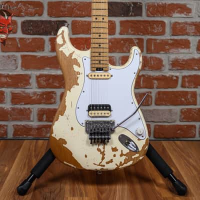 Charvel Henrik Danhage Limited Edition Signature Pro-Mod So-Cal Style 1 HS FR M White Relic 2025 w/OSSC image 1