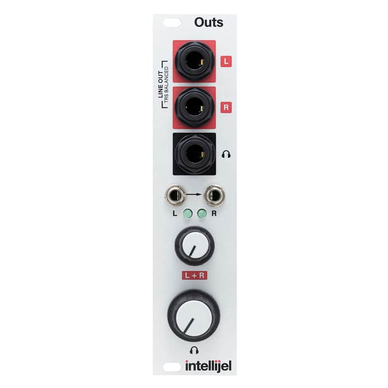 Intellijel Outs: Balanced stereo line and headphone output module image 1