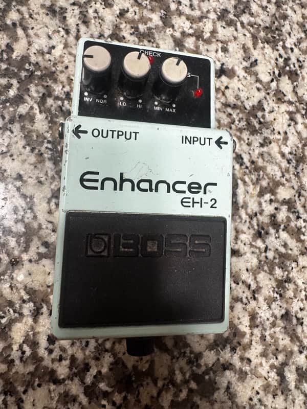 Boss EH-2 Enhancer (Silver Label) 1990 - 1998 - Light Blue image 1