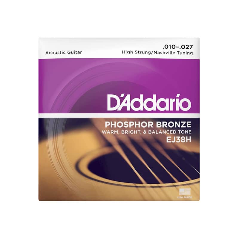 NEW D'Addario EJ38H High Strung/Nashville Tuning Acoustic Strings - .010-.027 image 1