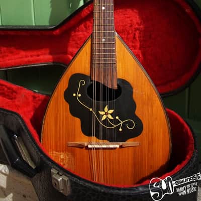 Amada Bowl Back Vintage Mandolin |  1950 image 3