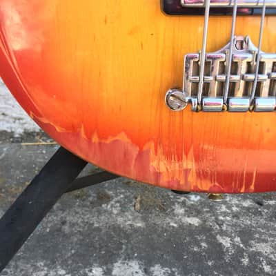 Gibson  L5 Bass 1970s sun burst image 6