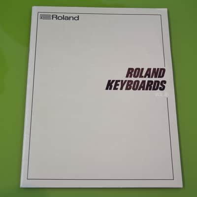 Roland Synthesizer Catalogue 1986 - Keyboards Vol 8 image 1