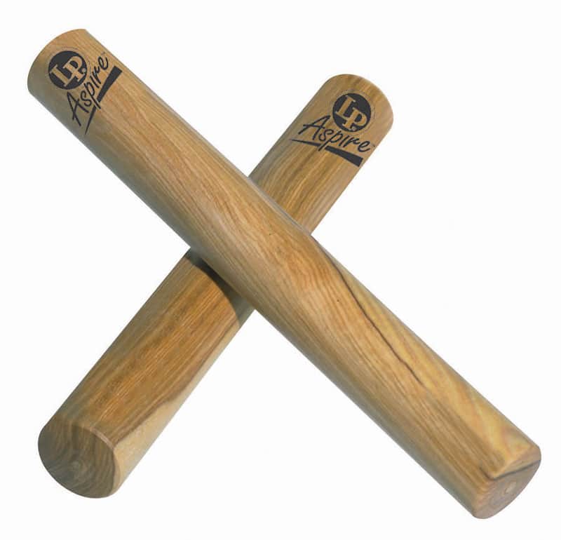 Latin Percussion LPA165 Aspire Series White Wood Clave image 1