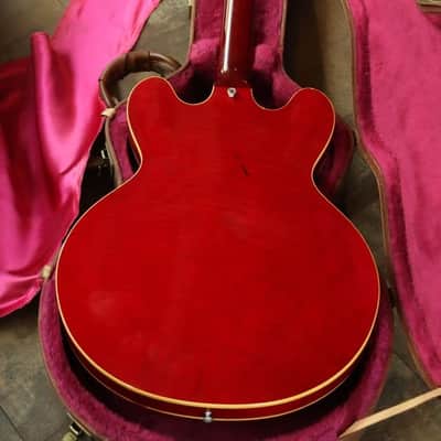Gibson Es335 Dot Reissue Cherry Flame 1997 image 6
