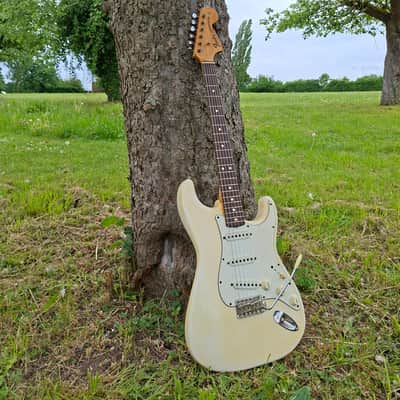Fender Stratocaster 1969 Vintage - Refin Olympic White Hendrix image 1