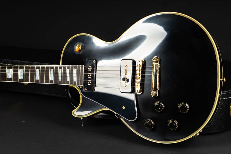 Gibson 1954 Les Paul Custom VOS Lefthand Staple Pickup - Black Beauty image 1