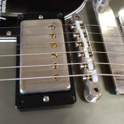 Gibson 1964 SG Standard Reissue Meastro Vibrola VOS Silver Mist Poly imagen 9