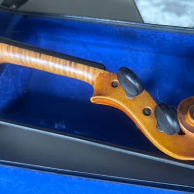 Unbranded 3/4 Antonio Stradivarius faciebat Cremona 1713 West Germany + Case 1950s-1960s image 10