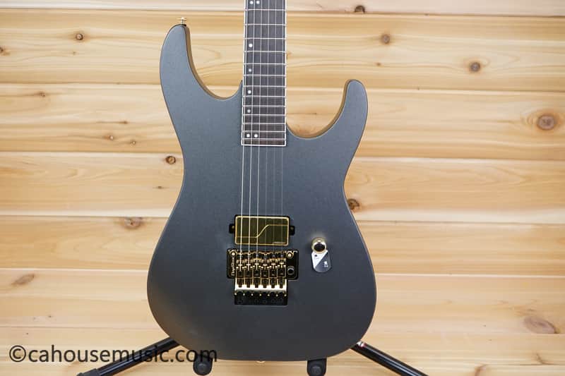 ESP LTD M-1001 - Charcoal Metallic Satin image 1