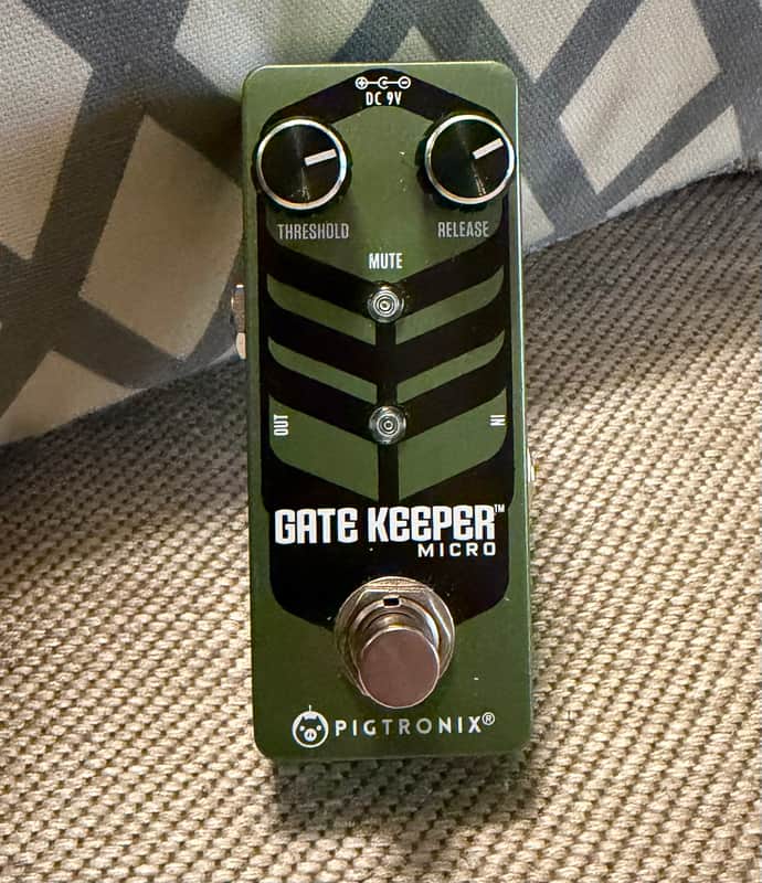 Pigtronix Gate Keeper Micro Noise Gate 2010s - Green image 1