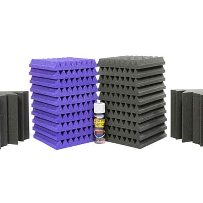 Universal Acoustics Mercury-1 Room Kit, Charcoal/Purple image 2