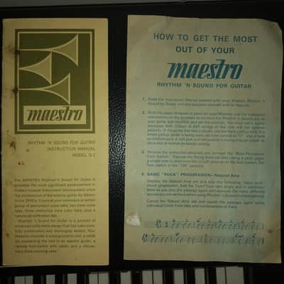 Maestro Rhythm N' Sound for Guitar 1968 image 2