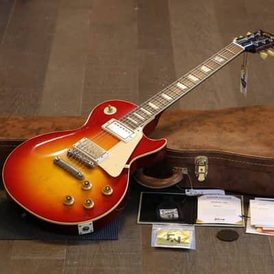Unplayed! 2025 Gibson Custom Shop 1958 Reissue Les Paul Standard Electric Guitar Murphy Lab Light Aged Cherry Sunburst + COA OHSC image 1