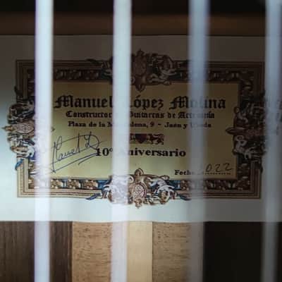 Superior Guitar. Manuel López Molina. Spain image 8