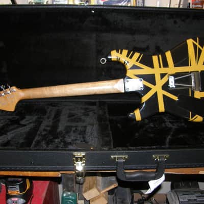 Kramer Beretta  Black N' Yellow 79 Bumble-Bee Style Relic Guitar By Boneyard Custom Guitars image 6