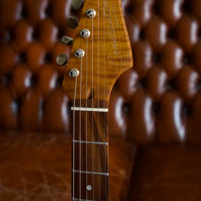 Constantin Guitars Sweetcaster Classic #0008 - Olympic White Aged 3.5kilos !!!VIDEO!!! image 5