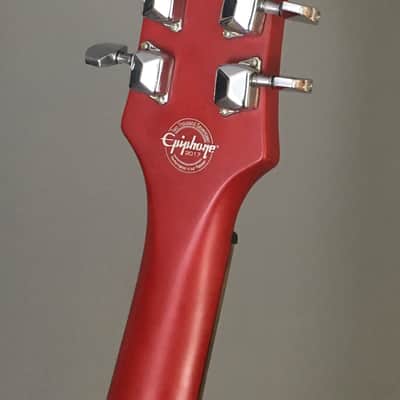 Epiphone Les Paul LP Special Model Single Cut Cherry Red Translucent Dual All Original P90s HSC image 4