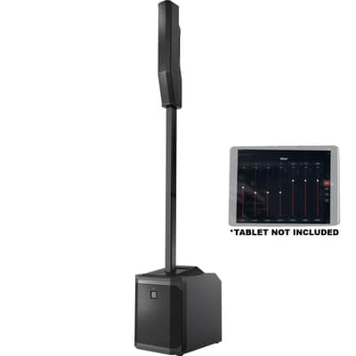 Electro-Voice EVOLVE 30M Powered Portable DJ PA Column Speaker System Black image 22