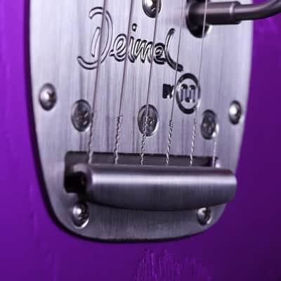 Deimel Guitar Works Doublestar RawTone Set-Neck - 2024 - Open Pore, Matt Purple Candy Metallic. NEW, (Authorized Dealer) image 21