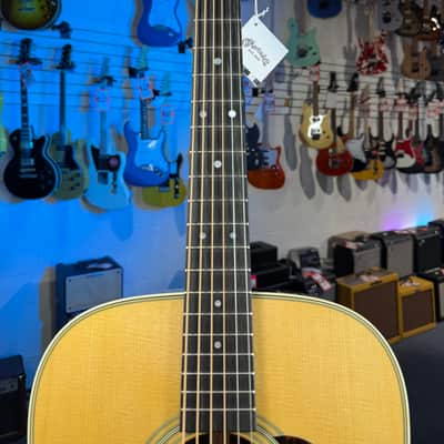 Martin D-28 Standard Series Acoustic Guitar - Natural with Aging Toner FREE PLEK! 970 image 6
