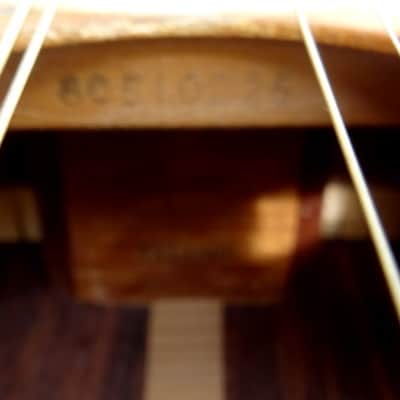 Yamaha FG-345 FG345 Excellent Conditions with low action and excellent sound 1980 Natural image 10