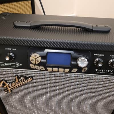 Fender G-DEC3 Thirty Guitar Digital Entertainment Center 30Watt 1x10" Guitar Practice Amp 2010 - 2012 - Black/Silver image 3