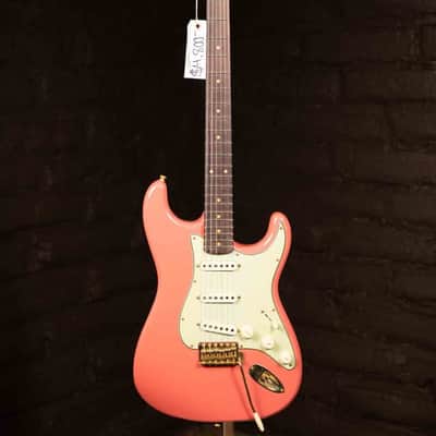 Fender Custom Shop '59 Stratocaster Journeyman Relic - Super Faded/Aged Fiesta Red image 1