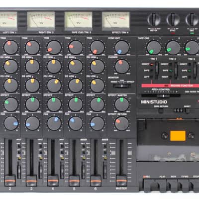 TASCAM Porta Two Ministudio 4-Track Cassette Recorder | Reverb The
