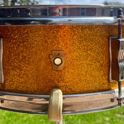 No. 491 Pioneer 5x14" 6-Lug Snare Drum with Keystone Badge image 1