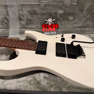 ESP M-II Deluxe 2017 - Snow White Japan Custom Shop image 3