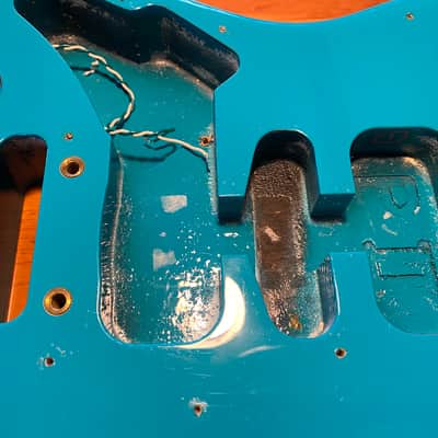 Fender American Professional ii Stratocaser Body Left Handed W/ Neck Plate image 7