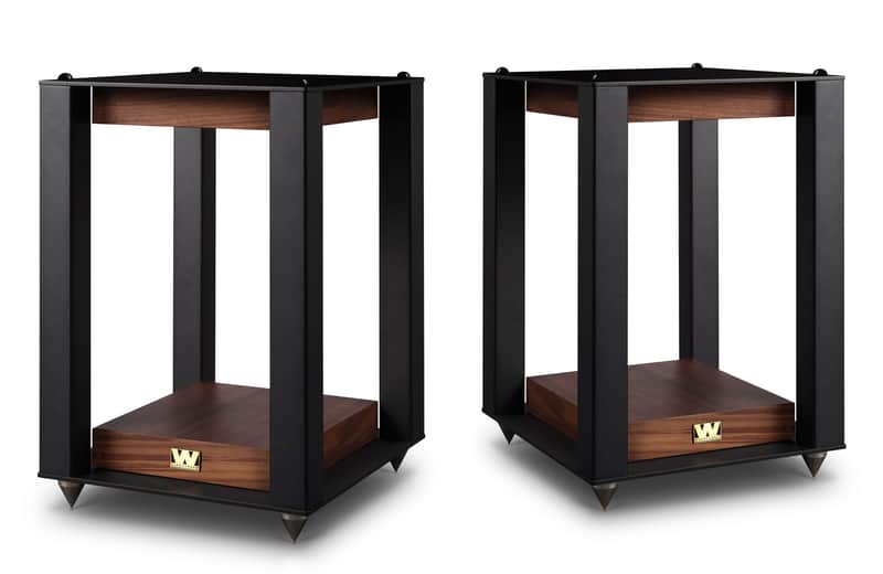 Wharfedale Linton Speaker Stands (Walnut, Pair) image 1