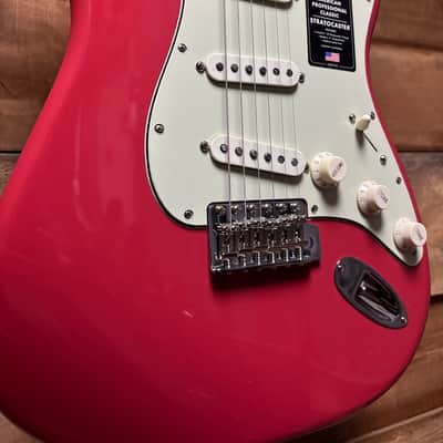 Fender American Pro Classic Strat RW Faded Dakota Red w/bag image 1