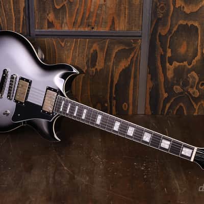 ESP LTD Royal Shiva Silver Sunburst Bill Kelliher image 12