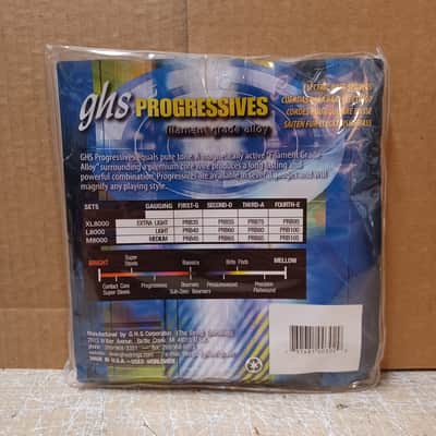GHS L8000 Progressives Light Bass Strings 40-100 image 2