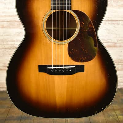 1937 Martin 000-18 Shade Top Sunburst Rare image 1