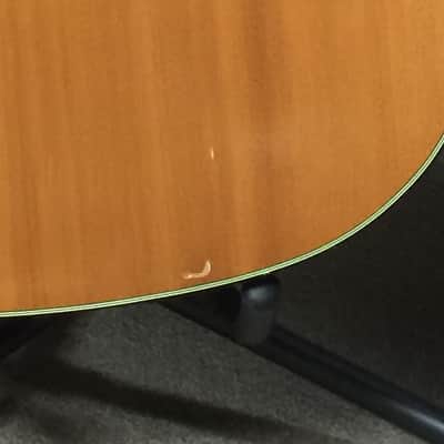 Yamaha FG-160 Dreadnought acoustic guitar Made in Japan! Tan label image 3