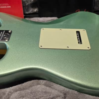 Fender American Professional II Stratocaster BRAND NEW Surf Green Metallic Pearl Maple Neck MN Postmodern Deluxe Heel USA Strat Guitar image 9