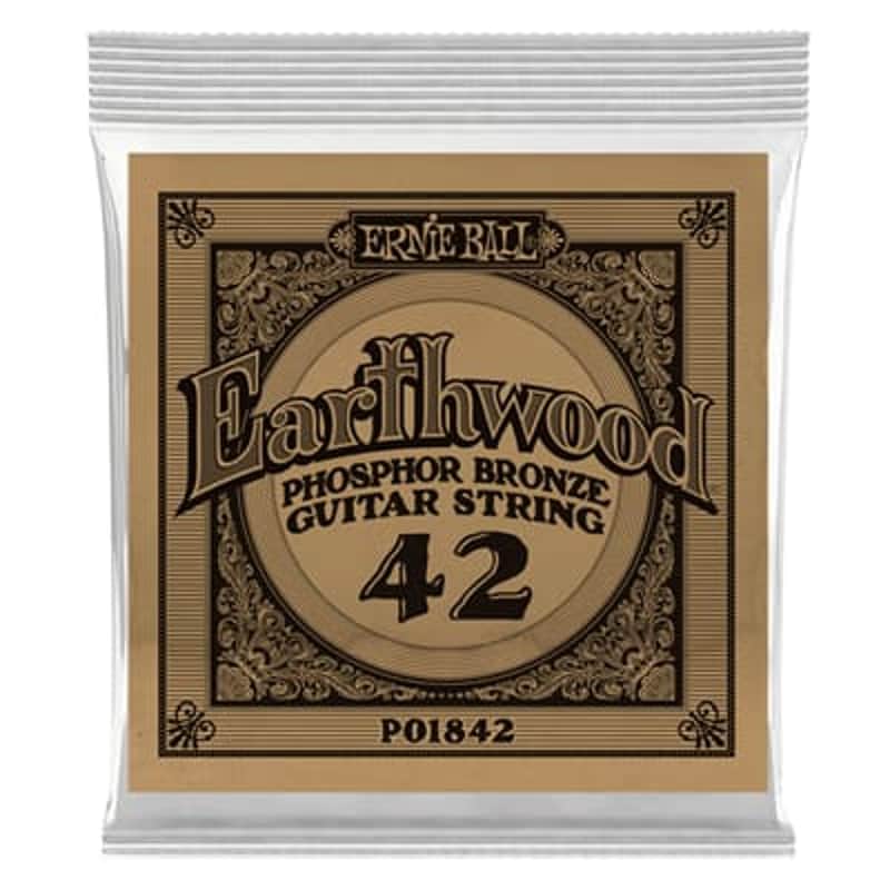 Ernie Ball Ernie Ball Earthwood .042 Phosphor Bronze Acoustic ...