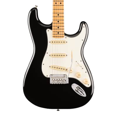 Used Fender Player II Stratocaster - Black w/Maple FB image 1