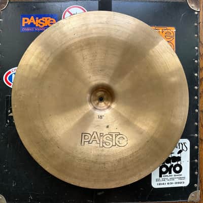 Paiste 18" BLACK LABEL 2002 China Type Cymbal 1978 w/Serial Switzerland image 7