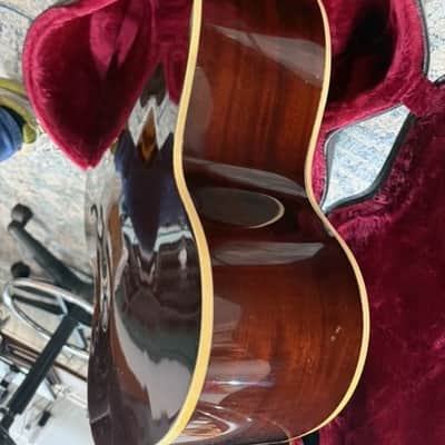 Guild B 30-E Acoustic Bass Guitar - Made in USA early 1980's B 30-E Early 1980's - Natural over solid spruce top image 6